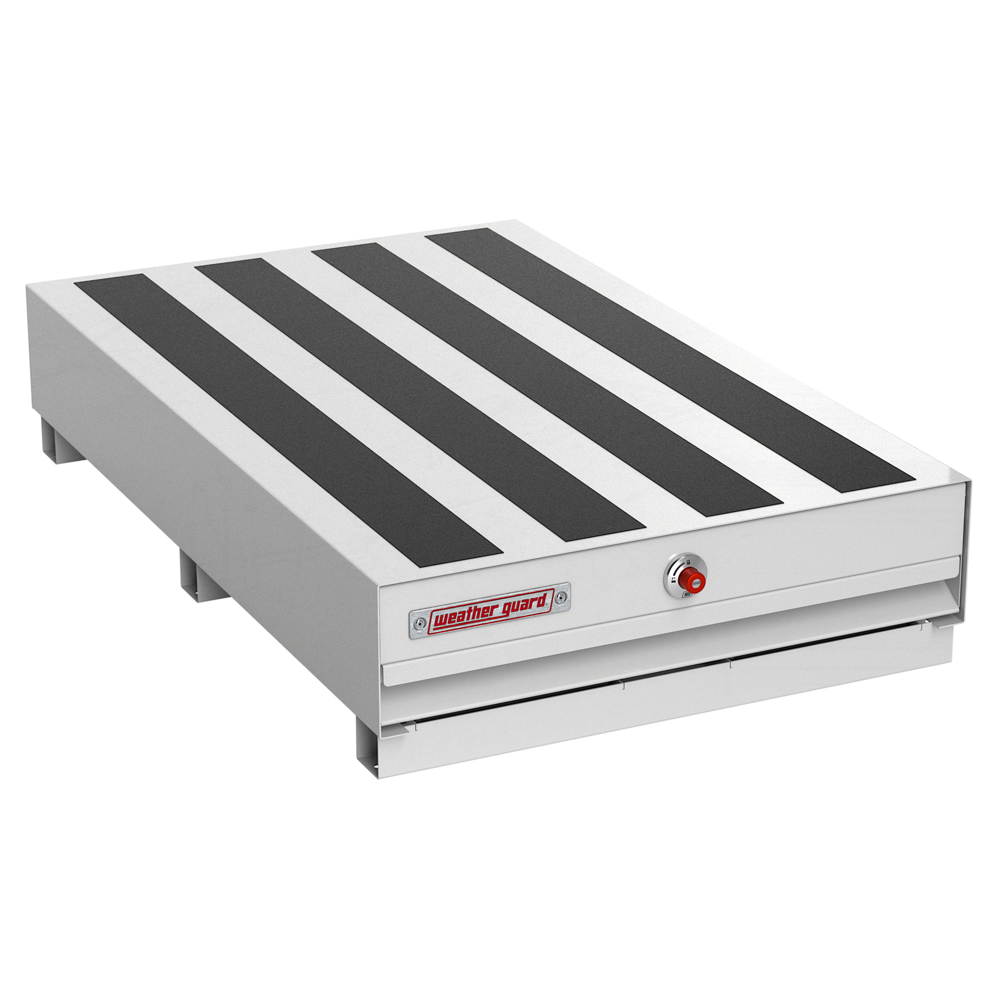 Weather Guard PACK RAT Truck Box Storage Drawer, Steel, White, 48in x 30in x 9.5in, Model# 307-3-04
